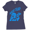 new retro night trap Ladies Fitted T-Shirt