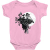 ride the raven Baby Onesie