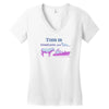 otter bullship Women's V-Neck T-Shirt