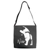 nico retro velvet underground in stock Adjustable Strap Totes