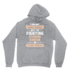 I am Not Super Woman But I'm Fighting Uterine Cancer So Close Enough Unisex Hoodie