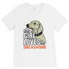This Girl Loves Her Dachshund V-Neck Tee