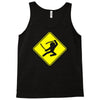ninja crossing sign Tank Top