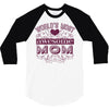 world's most awesome mom 3/4 Sleeve Shirt
