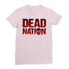 dead nation Ladies Fitted T-Shirt