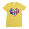 Heart Ladies Fitted T-Shirt