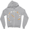 as fast as i can Zipper Hoodie
