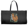 polygon fox graphic Weekender Totes