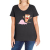 don't lose your mind Ladies Curvy T-Shirt