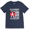 as a scorpio i have 3 sides V-Neck Tee