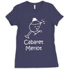 cabaret merlot Ladies Fitted T-Shirt