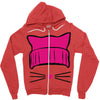 pussycat Zipper Hoodie