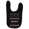 ugly christmas grammy Baby Bibs