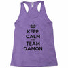 team damon salvatore Racerback Tank