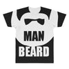 man beard funny mens All Over Men's T-shirt
