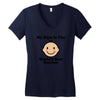 My Mom Is The World's Best Teacher Women's V-Neck T-Shirt