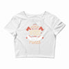 chop your own wood it will warm you twice Crop Top