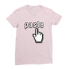 Copy Paste Matching Ladies Fitted T-Shirt