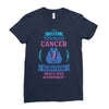 I am a Thyroid Cancer Survivor - What's Your Superpower? Ladies Fitted T-Shirt