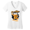 hey beer man Women's V-Neck T-Shirt