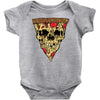 pizza skull Baby Onesie