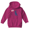 Patriotic T-Rex Youth Hoodie