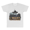 I Want To Leave All Over Men's T-shirt