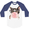 cat 3/4 Sleeve Shirt