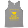 ugly sweater party beer bear funny Tank Top