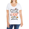 my favorite season is the fall of the patriarchy Ladies Curvy T-Shirt
