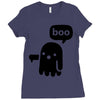 Ghost Of Disapproval Ladies Fitted T-Shirt