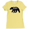 papa Ladies Fitted T-Shirt