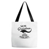 New Grandma 2018 Rokie Dept. Tote Bags