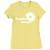 paradise garage disco house Ladies Fitted T-Shirt