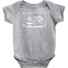 audio cassette 80's 90's party hip hop nostalgia retro Baby Onesie