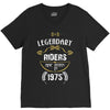 legendary riders are born in 1975 V-Neck Tee