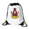 the yignion clan love bananas Drawstring Bags