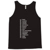 beard length chart funny professor grandpa mustache humor Tank Top