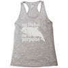 no porpoise Racerback Tank