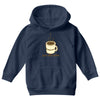 funny retro coffee Youth Hoodie