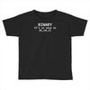 binary it's as easy as Toddler T-shirt
