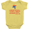 trump for president 2016 make america great again Baby Onesie
