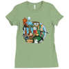 metal gear rick Ladies Fitted T-Shirt