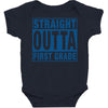 straight outta first grade Baby Bodysuit