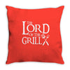 Lord of the Grill Throw Pillow