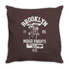fashion brooklyn new york Throw Pillow