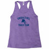 emerald hill track team Racerback Tank