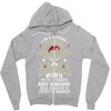 I'm A Veteran Dad T Shirt Zipper Hoodie
