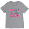french bulldog mom V-Neck Tee