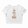 shrine of the silver monkey Crop Top